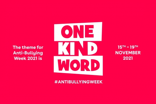 ‘One kind word’ announced as theme for Anti-Bullying Week 2021